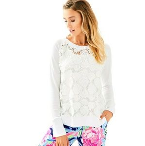 Lilly Pulitzer citron pullover XL